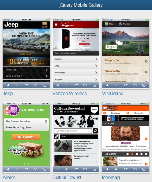 jQuery-Mobile-Gallery